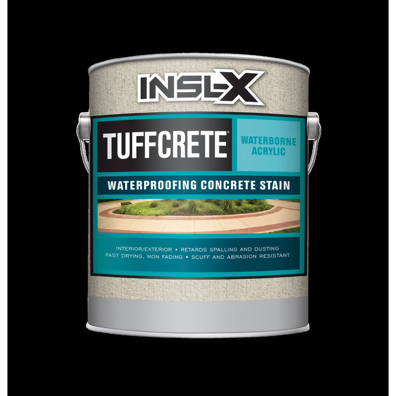 INSL-X - Insl-X TuffCrete Gray Pearl Water-Based Acrylic Waterproofing Concrete Stain 1 gal - Case of 4 [CST2308099-01]