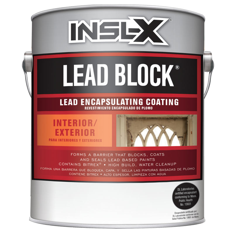 INSL-X - Insl-X Eggshell White Water-Based Acrylic Lead Encapsulating Coating 1 gal