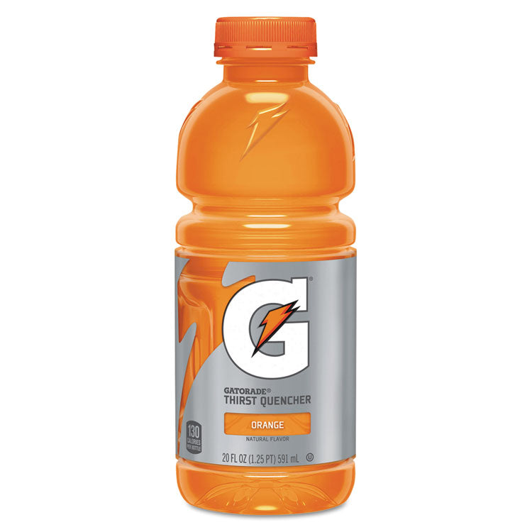 Gatorade - G-Series Perform 02 Thirst Quencher, Orange, 20 oz Bottle, 24/Carton