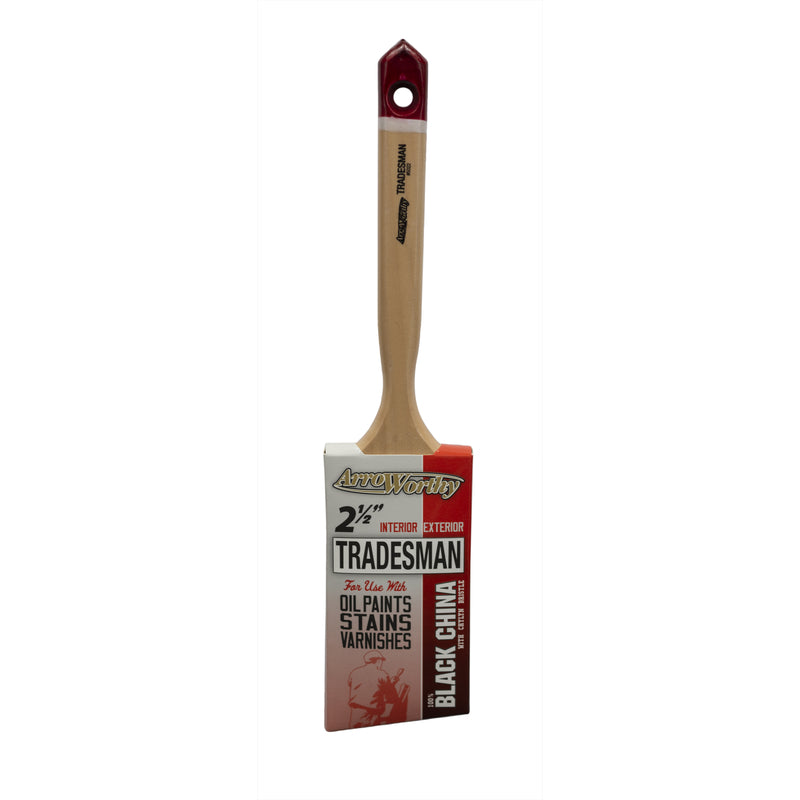 ARROWORTHY - ArroWorthy Tradesman 2-1/2 in. Angle Stain Brush
