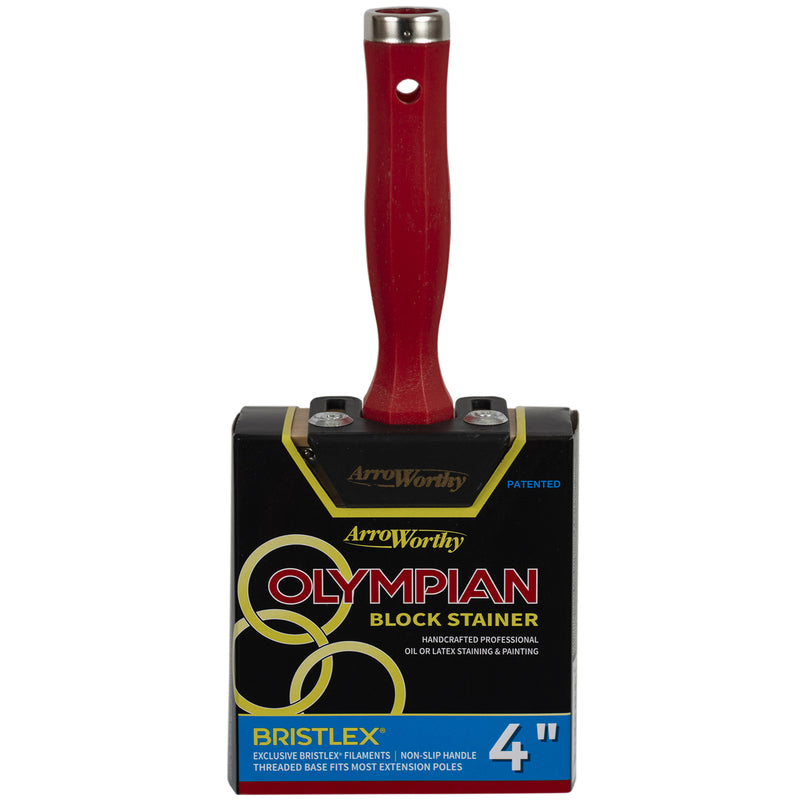 ARROWORTHY - ArroWorthy Olympian 4 in. Flat Stain Brush