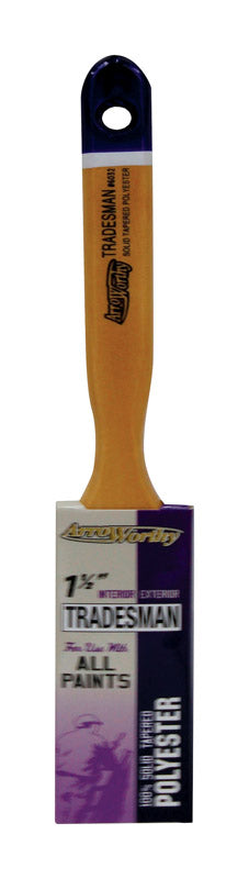 ARROWORTHY - ArroWorthy Tradesman 1-1/2 in. Flat Paint Brush [6032 1-1/2]