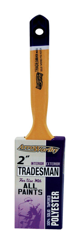 ARROWORTHY - ArroWorthy Tradesman 2 in. Flat Paint Brush [6032 2]