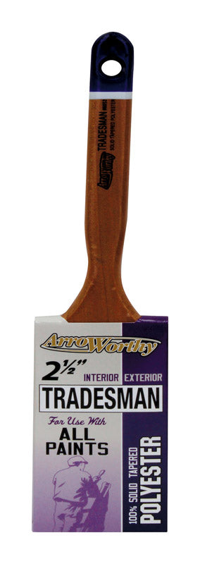 ARROWORTHY - ArroWorthy Tradesman 2-1/2 in. Flat Paint Brush [6032 2-1/2]