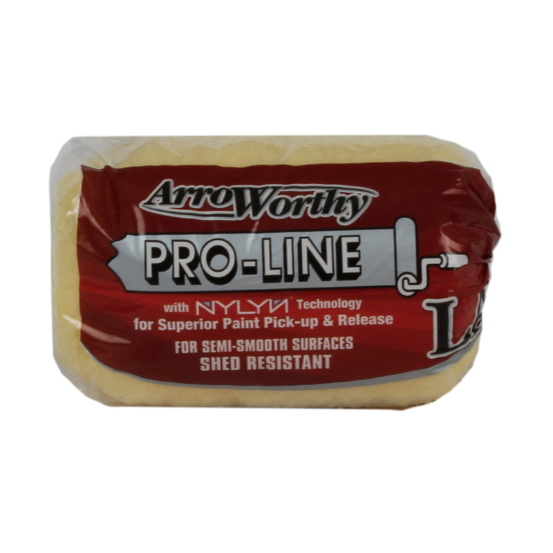 ARROWORTHY - Arroworthy Pro-Line Polyester 4 in. W X 1/2 in. Paint Roller Cover 1 pk