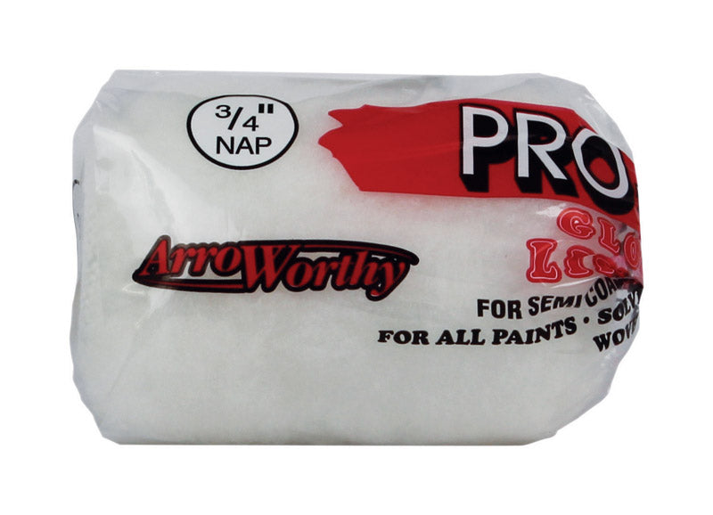 ARROWORTHY - Arroworthy Pro-Line Dralon 4 in. W X 3/4 in. Paint Roller Cover 1 pk