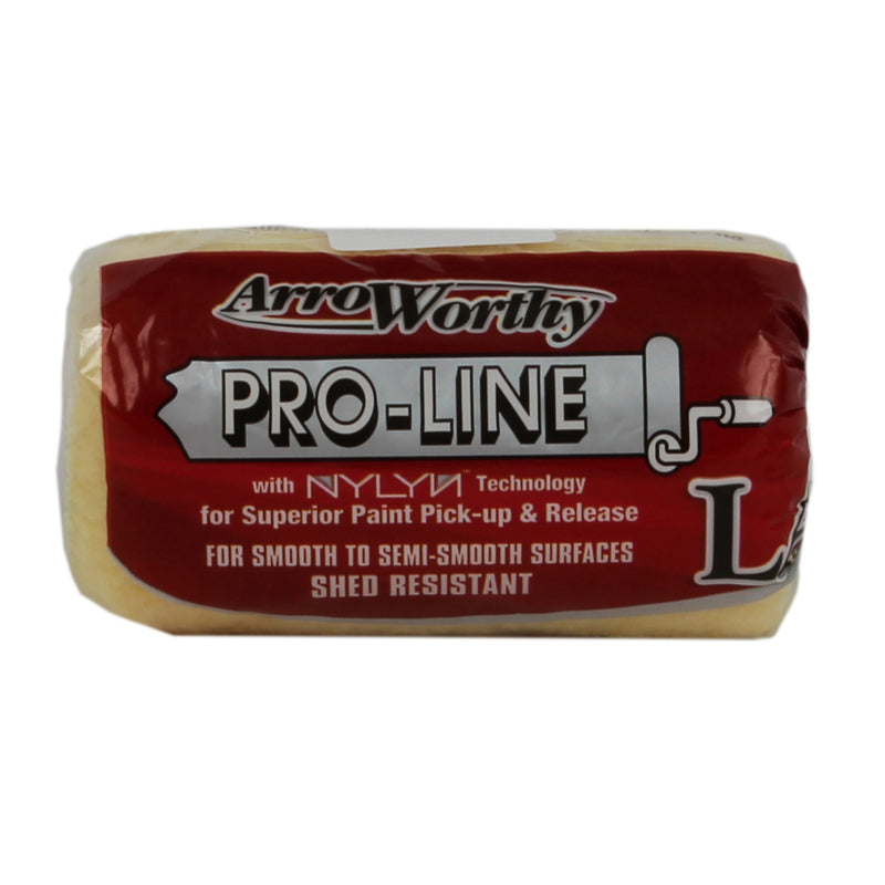 ARROWORTHY - ArroWorthy Pro-Line Polyester 4 in. W X 3/8 in. Paint Roller Cover 1 pk - Case of 25