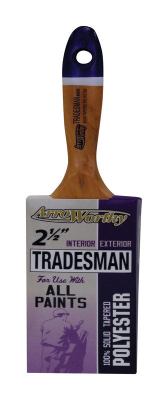 ARROWORTHY - ArroWorthy Tradesman 2-1/2 in. Chiseled Paint Brush