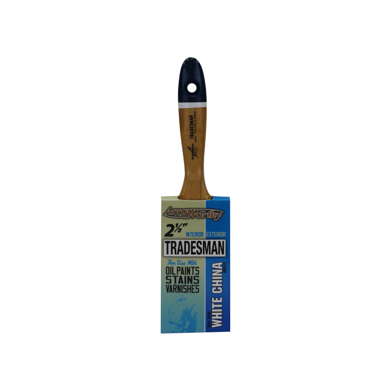 ARROWORTHY - ArroWorthy Tradesman 2-1/2 in. Flat Paint Brush [5035 2-1/2]