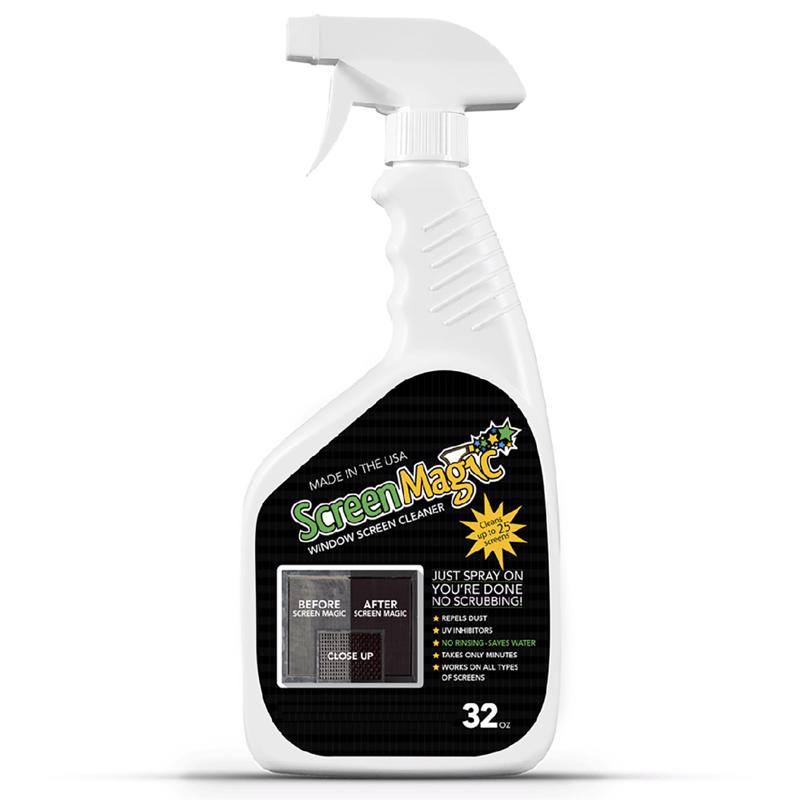 SCREEN MAGIC - Screen Magic Window Screen Cleaner 32 oz Liquid