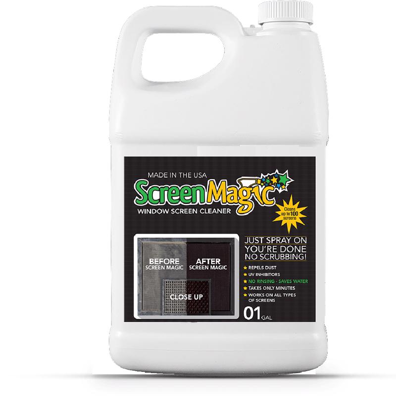 SCREEN MAGIC - Screen Magic Window Screen Cleaner 1 gal Liquid