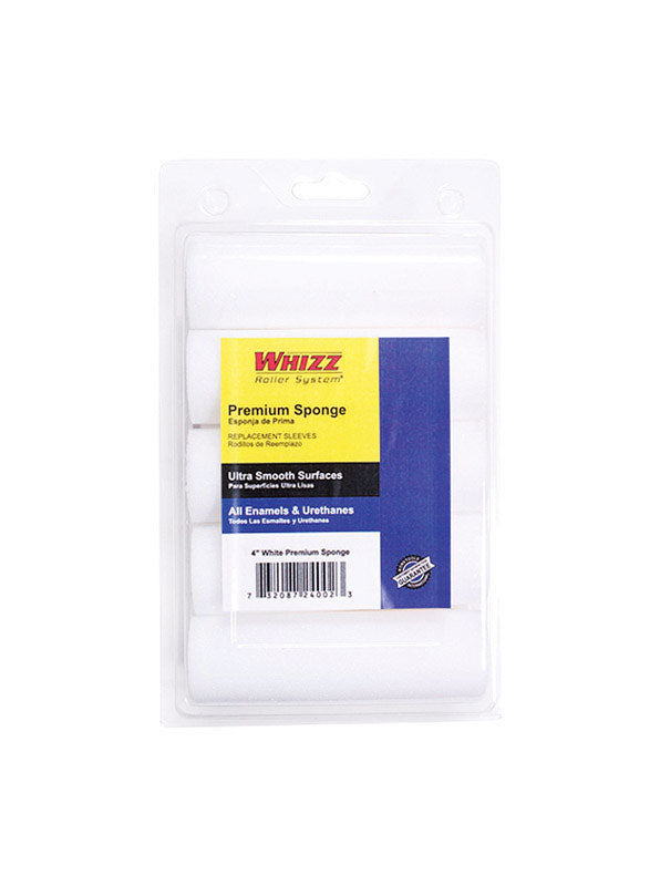 WHIZZ - Whizz Sponge 4 in. W X 1/2 in. Mini Paint Roller Cover 10 pk