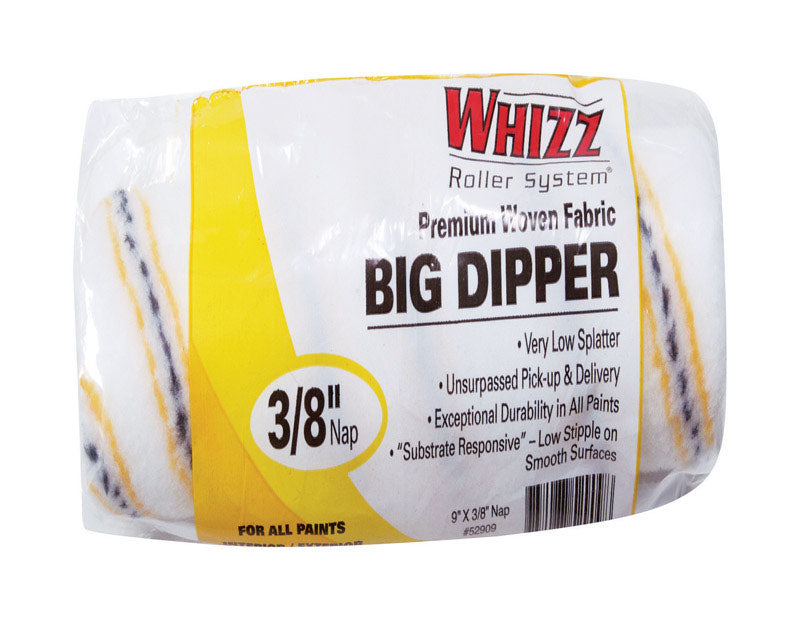 WHIZZ - Whizz Fabric 9 in. W X 3/8 in. Cage Paint Roller Cover 1 pk - Case of 10