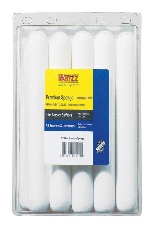 WHIZZ - Whizz Sponge 6 in. W X 1/2 in. Mini Paint Roller Cover 10 pk