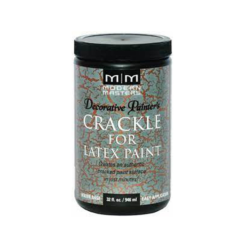 MODERN MASTERS - Modern Masters Decorative Painters Clear Water-Based Crackle 32 oz