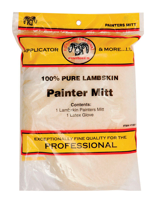 LINZER - Linzer 7 in. W Yellow Lambskin Painter's Mitt