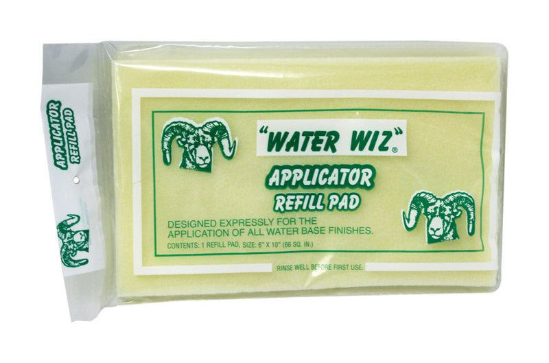 LINZER - Linzer Water Wiz 10 in. W X 6 in. L Yellow Synthetic Fiber Applicators