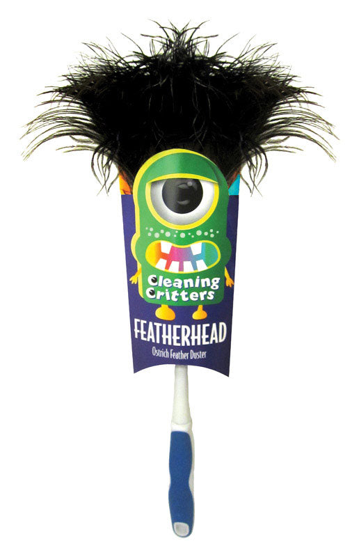 ETTORE - Ettore Cleaning Critters - Featherhead Ostrich Feather Duster 3-1/2 in. W X 5 in. L 1 each