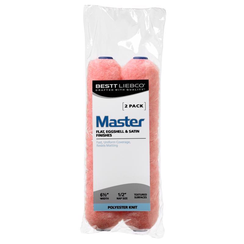 BESTT LIEBCO - Bestt Liebco Master Polyester Knit 6.5 in. W X 1/2 in. Mini Paint Roller Cover 2 pk