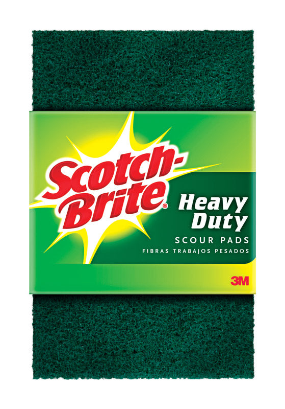 SCOTCH-BRITE - Scotch-Brite Heavy Duty Scouring Pad 6 in. L 1 pk - Case of 24