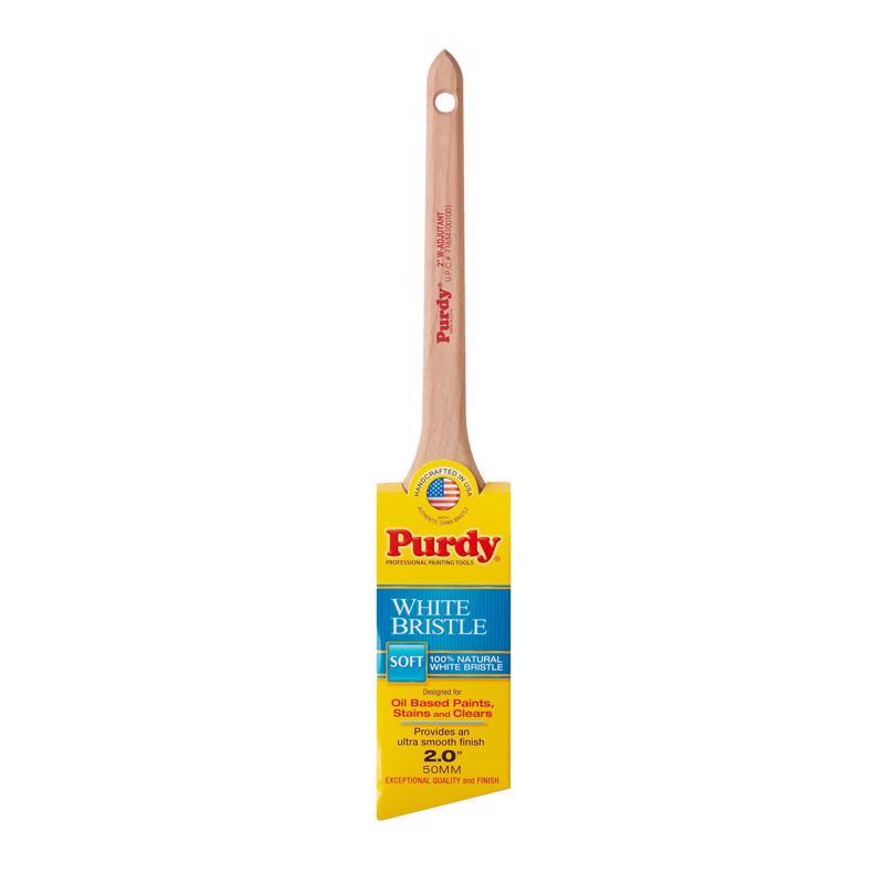 PURDY - Purdy White Bristle Adjutant 2 in. Soft Angle Trim Paint Brush