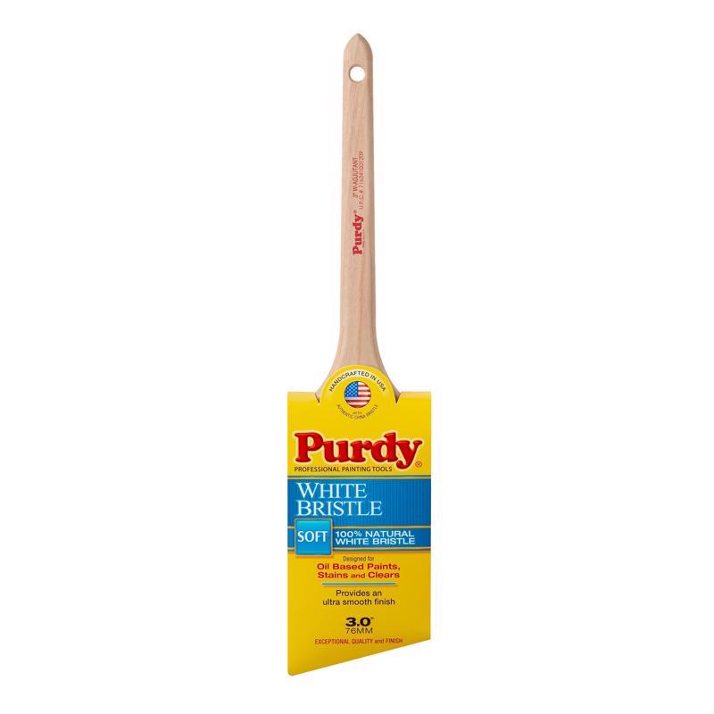 PURDY - Purdy White Bristle Adjutant 3 in. Soft Angle Trim Paint Brush