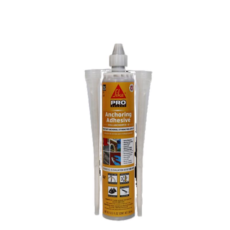 SIKA - Sika Pro Select Super Strength Gray Anchoring Adhesive 10.1 oz - Case of 12
