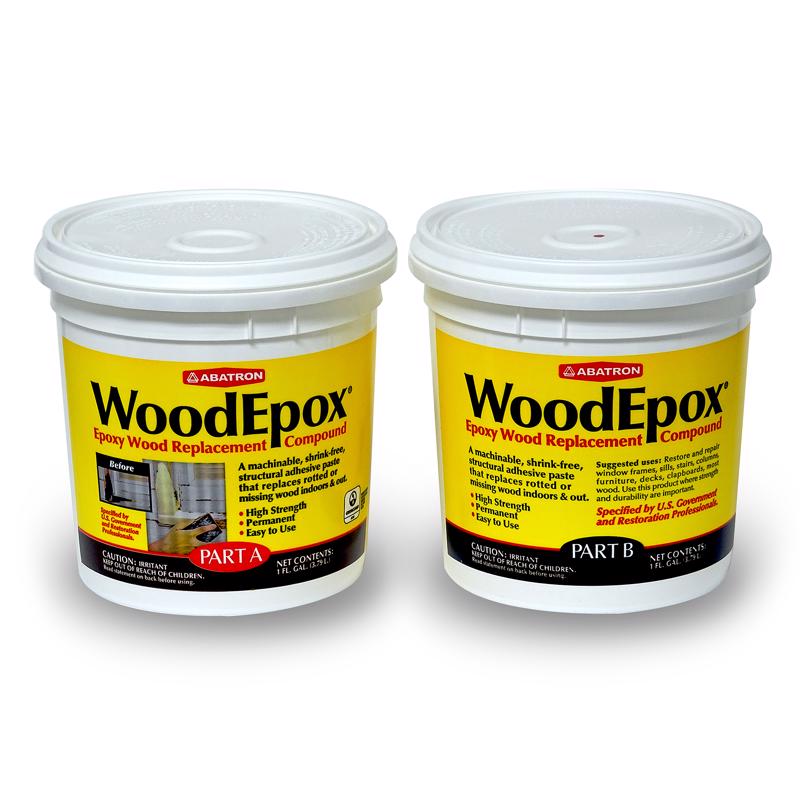 ABATRON - Abatron WoodEpox Beige Epoxy Wood Filler Kit 2 gal