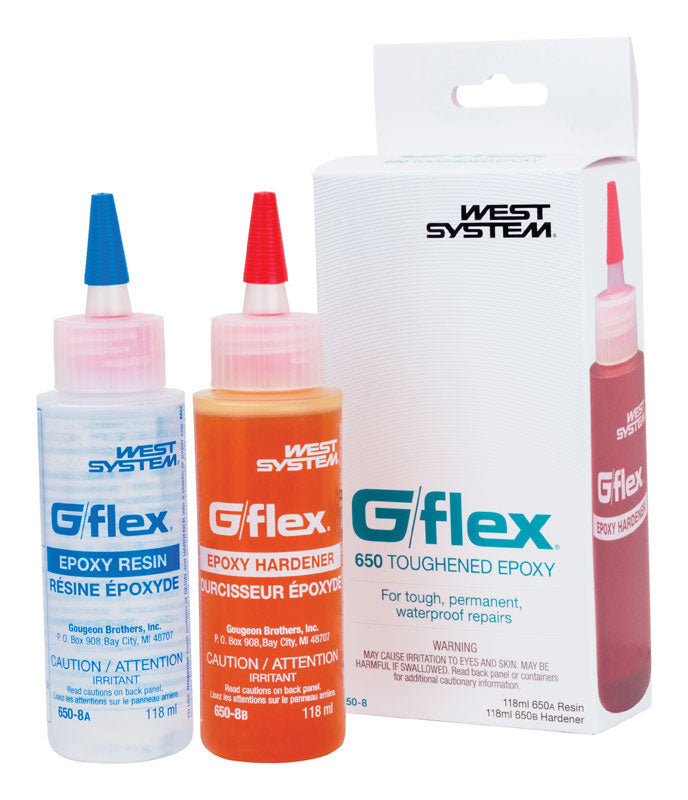 WEST SYSTEM - West System G/flex Extra Strength Epoxy Toughened Epoxy Kit 2 pk