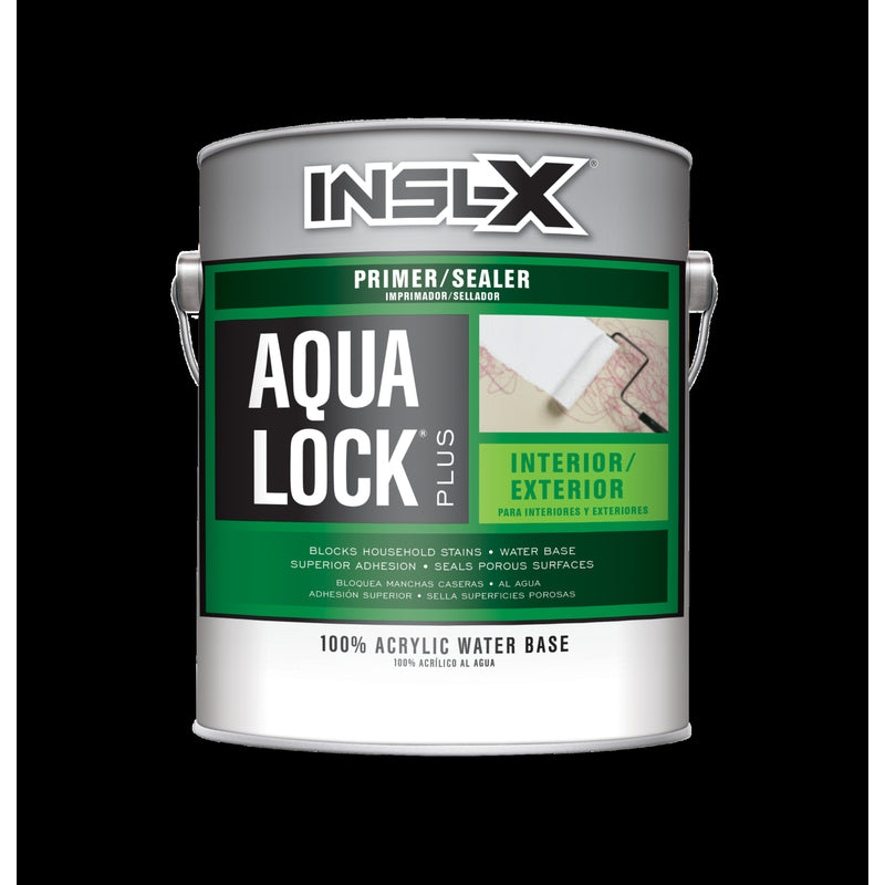 INSL-X - Insl-X Aqua Lock Deep Tint Flat Water-Based Acrylic Primer and Sealer 1 gal - Case of 4