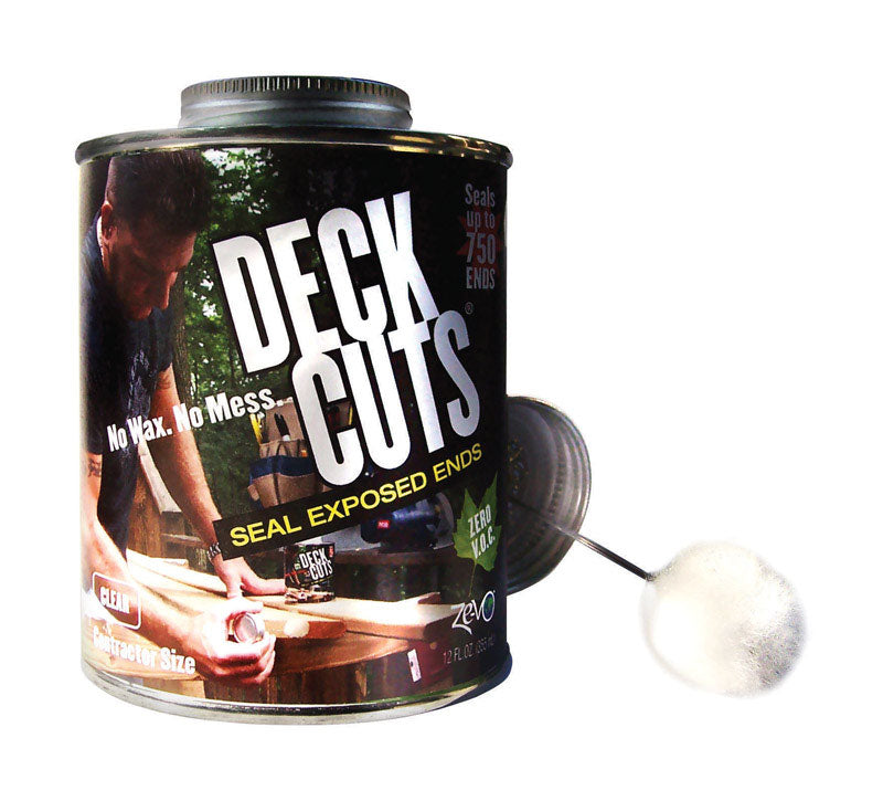 DECK CUTS - Deck Cuts Clear Hydro Oil Sealing Primer 12 oz - Case of 8