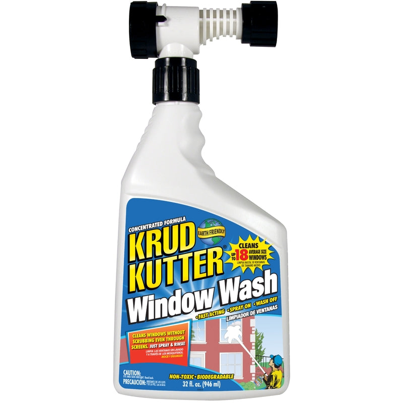 KRUD KUTTER - Krud Kutter No Scent Window Washer 32 oz Liquid - Case of 4