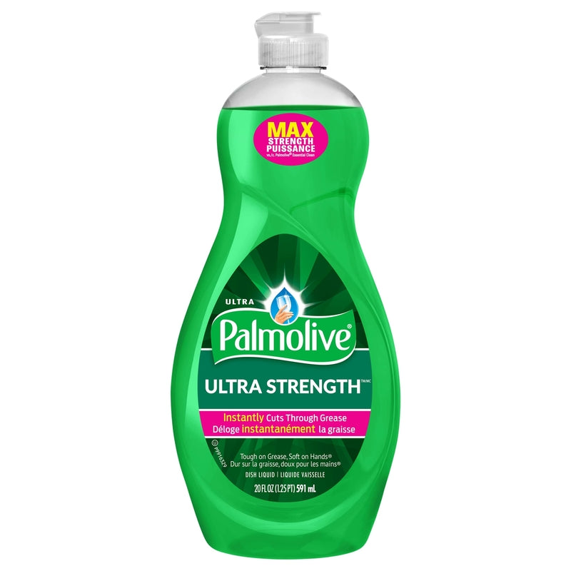 PALMOLIVE - Palmolive Ultra Strength Citrus Scent Liquid Dish Soap 20 oz 1 pk - Case of 9