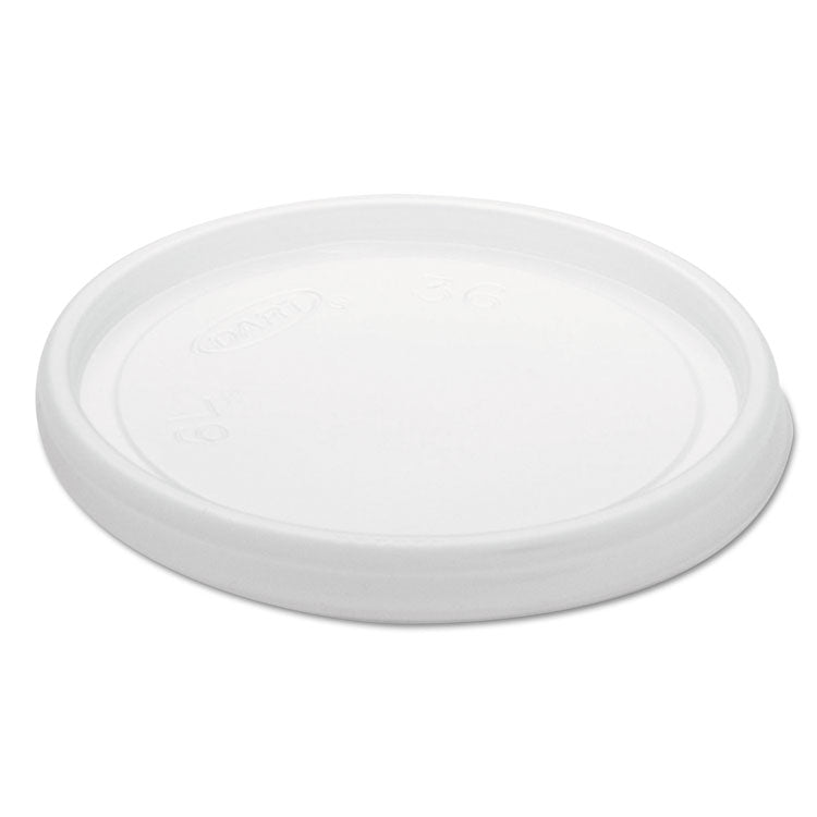 Dart - Non-Vented Cup Lids, Fits 6 oz Cups, 2, 3.5, 4 oz Food Containers, Translucent, 1,000/Carton