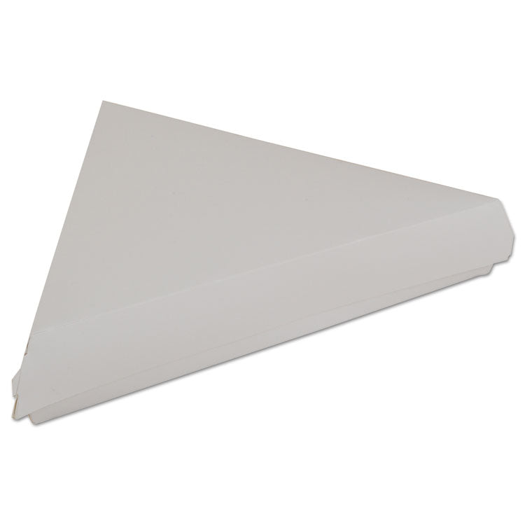 SCT - White Pizza Clamshells, 9.25 x 9 x 1.69, White, Paper, 400/Carton