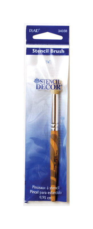 PLAID - Plaid Stencil Decor 3/8 in. Round Stencil Paint Brush - Case of 6