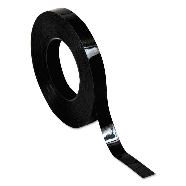 Chartpak - Graphic Chart Tapes, 1" Core, 0.25" x 27 ft, Matte Black
