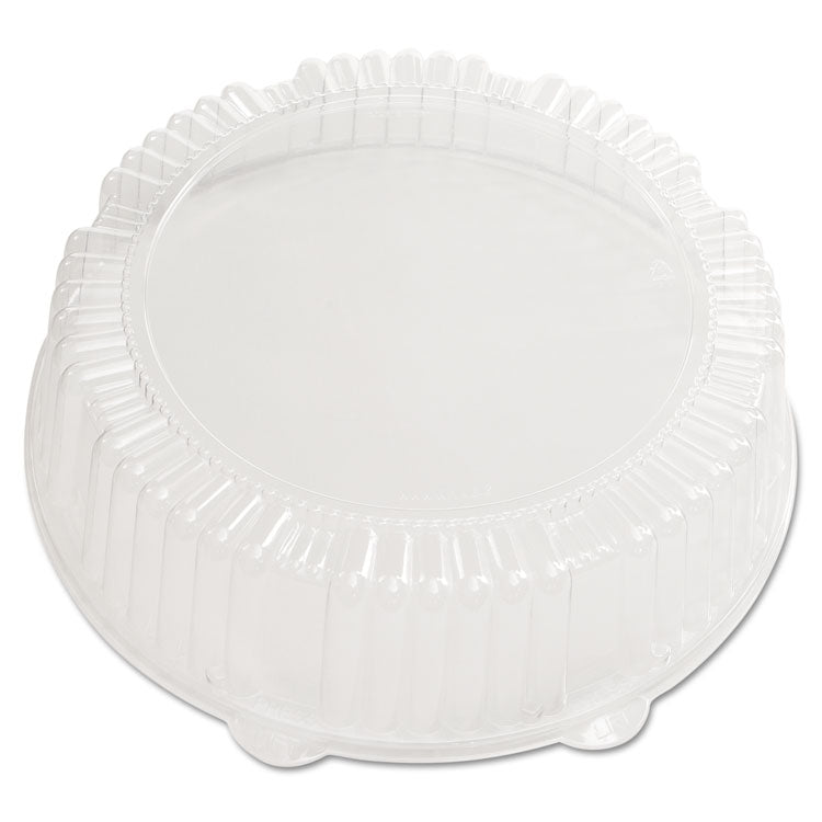 WNA - Caterline Dome Lids, 12" Diameter x 275"h, Clear, Plastic, 25/Carton