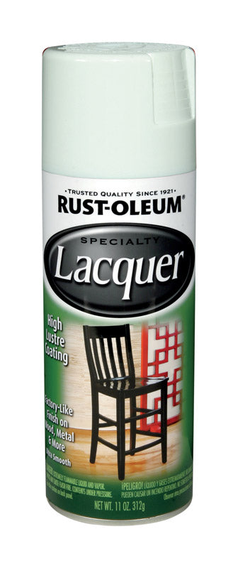 SPECIALTY - Rust-Oleum Specialty Gloss White Lacquer Spray Paint 11 oz