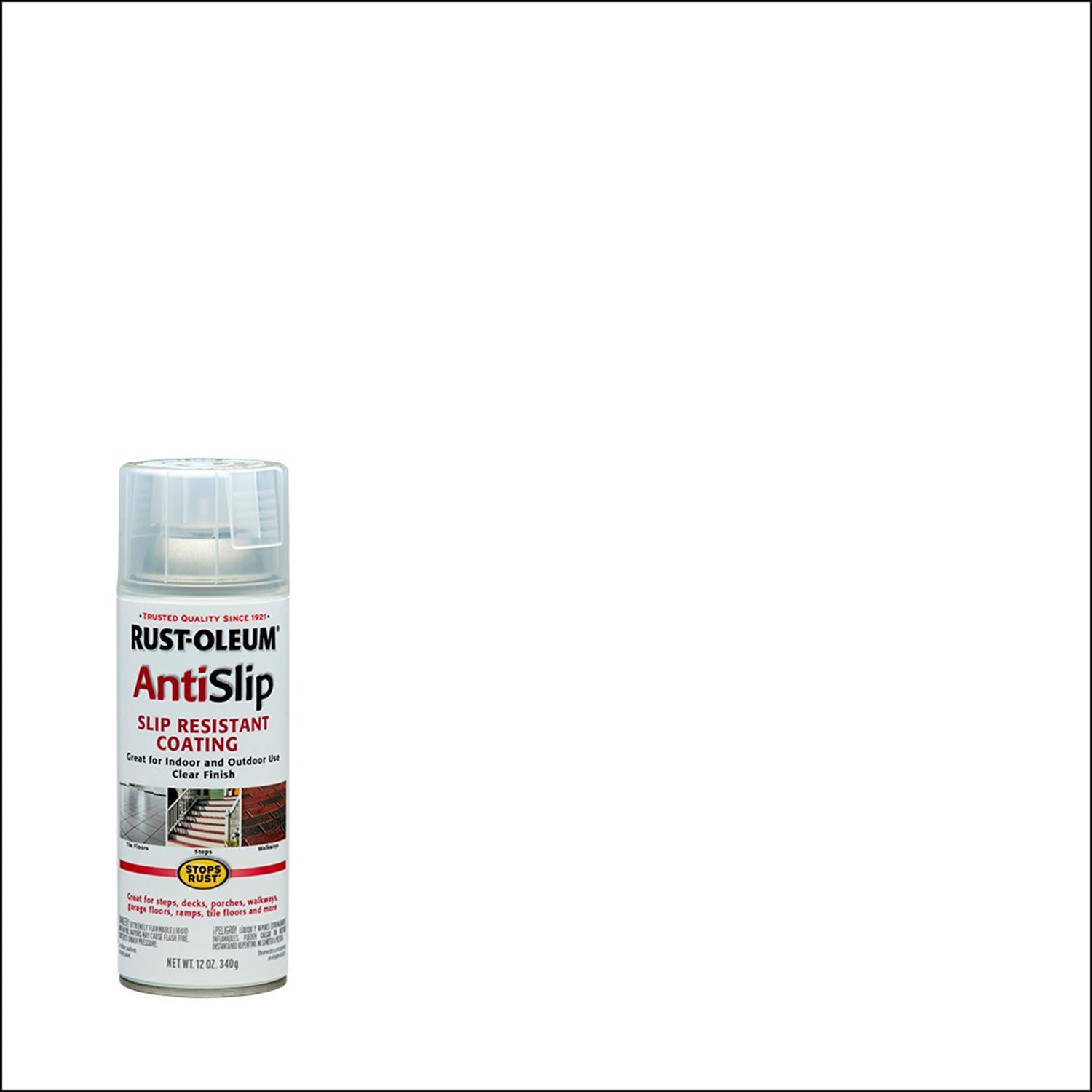 Rust-Oleum Stops Rust Flat/Matte Clear Spray Paint 12 oz - Case of 6