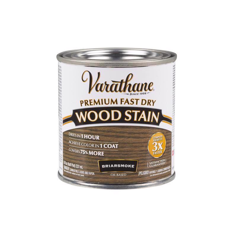 VARATHANE - Varathane Semi-Transparent Gloss Briarsmoke Oil-Based Urethane Modified Alkyd Fast Dry Wood Stain 0.