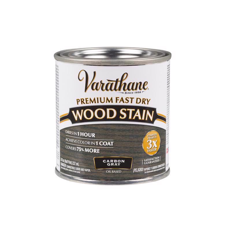 VARATHANE - Varathane Semi-Transparent Gloss Carbon Gray Oil-Based Urethane Modified Alkyd Fast Dry Wood Stain 0