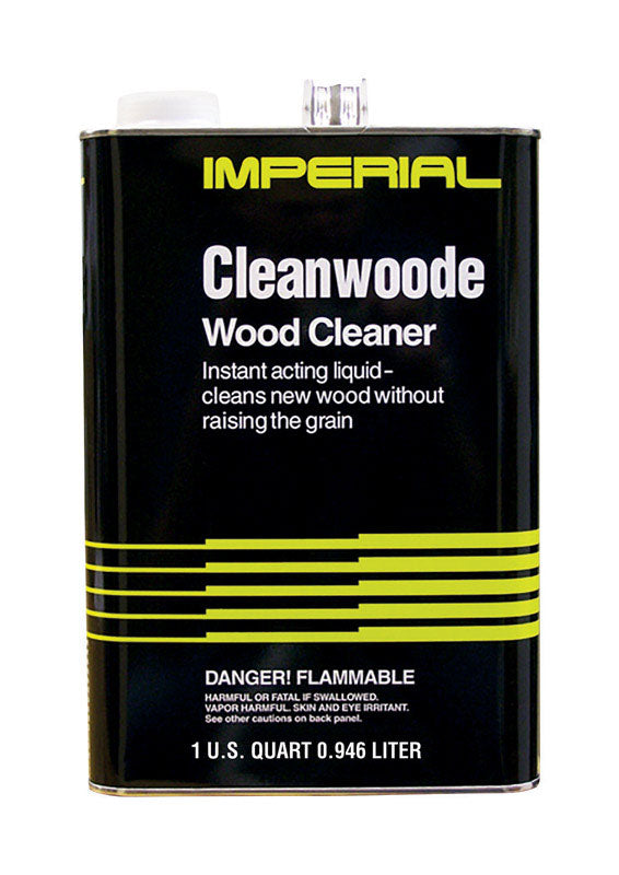 IMPERIAL - Imperial Cleanwoode Transparent Solvent-Based Wood Cleaner 1 qt