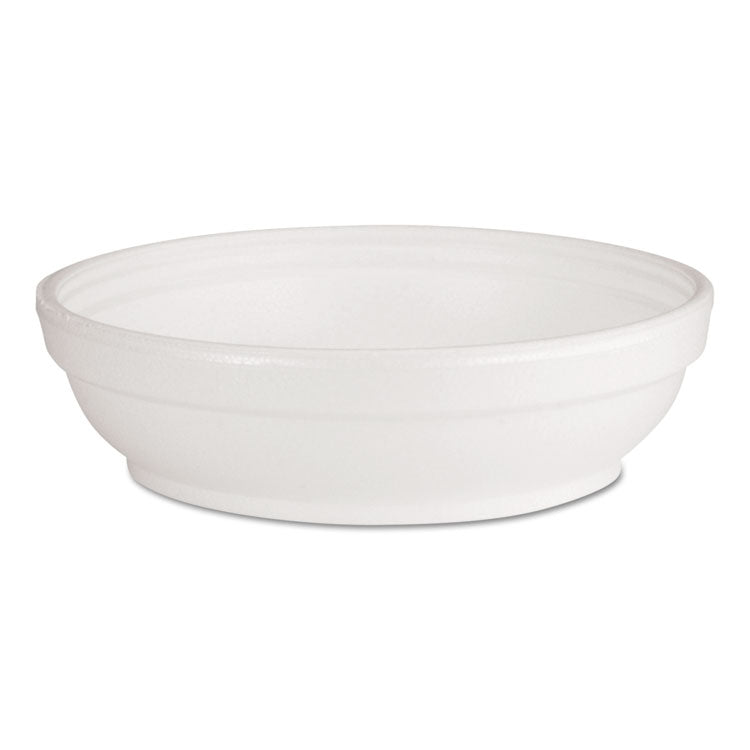 Dart - Insulated Foam Bowls, 5 oz, White, 50/Pack, 20 Packs/Carton