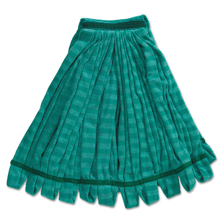 Rubbermaid Commercial - Tube Mop, Microfiber, Green, Medium, 5-in Green Headband
