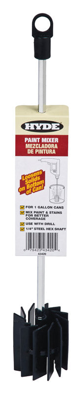 HYDE - Hyde 2-5/8 in. W X 11 in. L Paint Mixer For Gallon and Quart - Case of 6