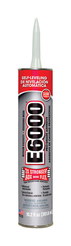 E6000 - E6000 Polyurethane Industrial Adhesive 10.2 oz - Case of 12