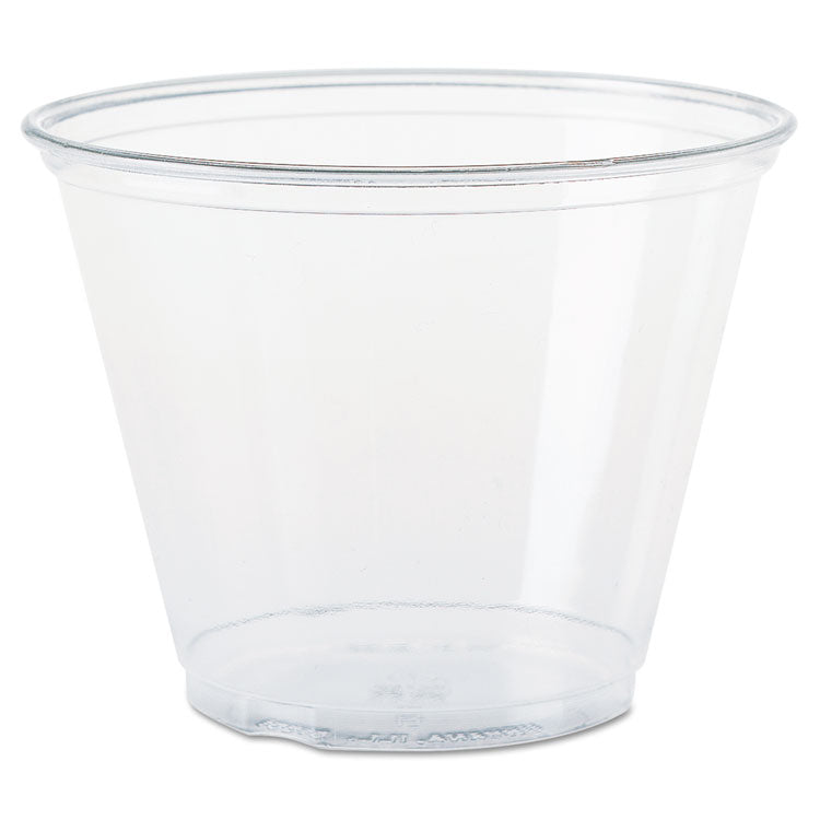 Dart - Ultra Clear PET Cups, 9 oz, Squat, 50/Bag, 20 Bags/Carton