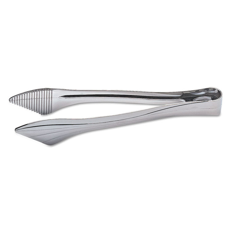 WNA - Reflections Heavyweight Plastic Utensils, Serving Tongs, Silver