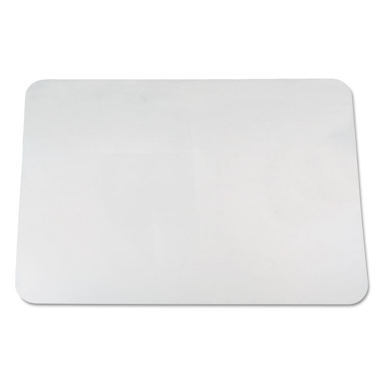Artistic - KrystalView Desk Pad with Antimicrobial Protection, Glossy Finish, 38 x 24, Clear